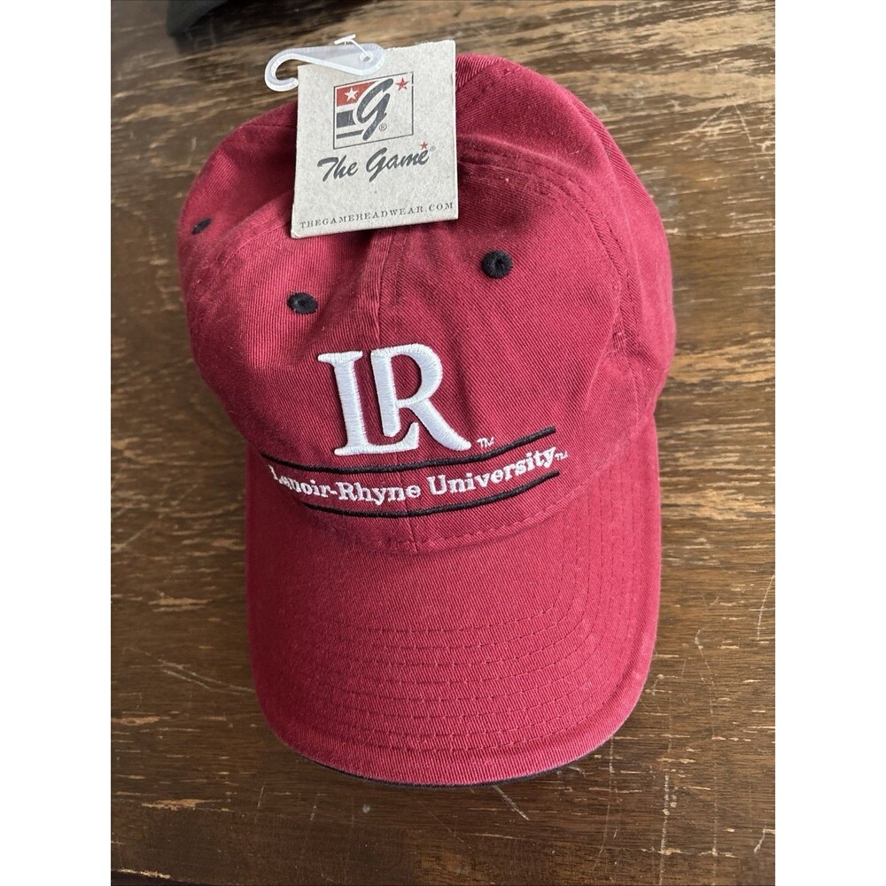 Lenoir Rhyne University baseball hat cap adjustable embroidered W/tag